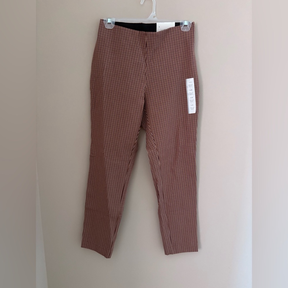 A New Day Women's High Rise Plaid Dress Pants Size 2 Multicolor - Picture 3 of 5
